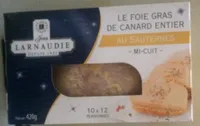 Le foie gras de canard entier au sauternes mi cuit