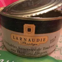 Veritables saucisses de Toulouse aux Haricots Lingots