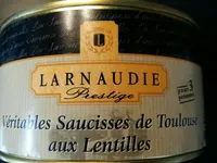 Saucisses de Toulouse aux lentilles