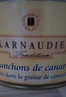 Manchons de canard cuits dans la graisse de canard