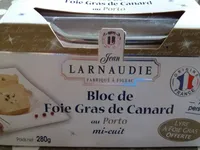 Bloc de foie gras de canard au porto mi-cuit
