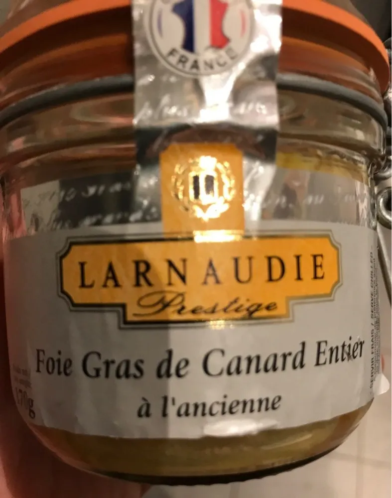 Foie Gras de canard entier à l'ancienne