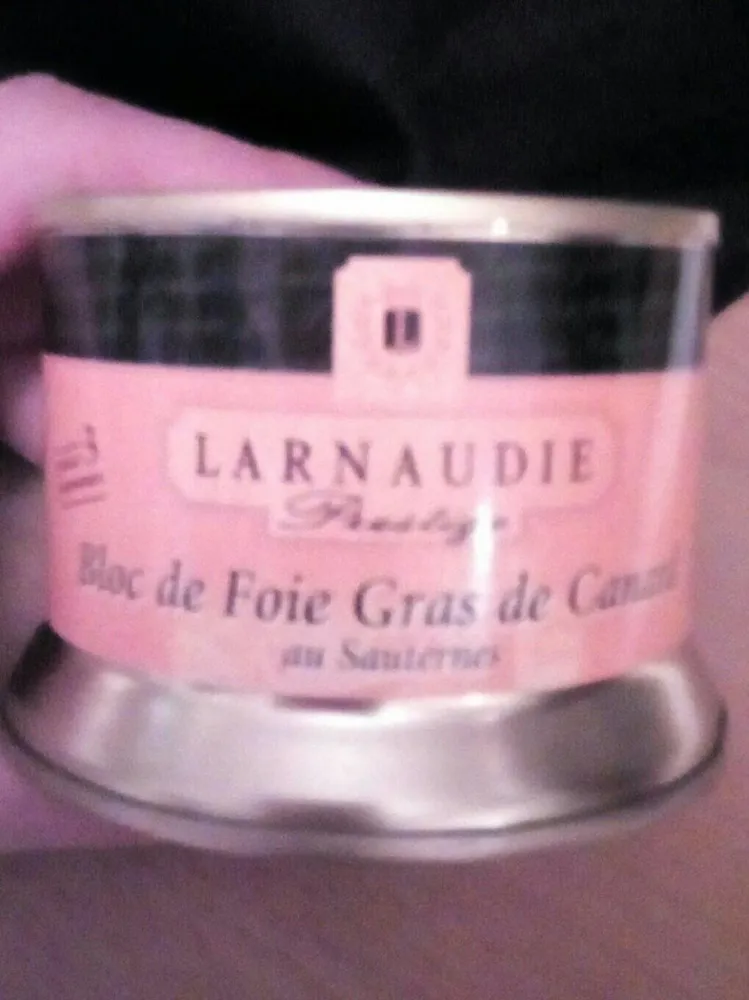 Bloc de foie gras de Canard