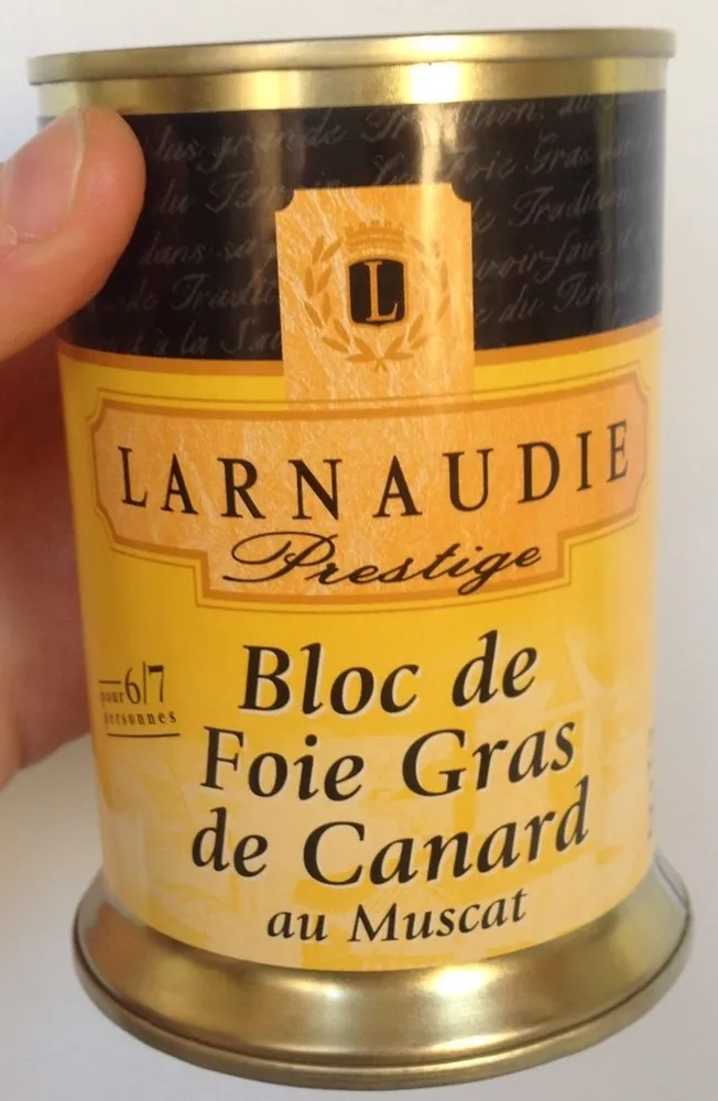 Bloc de foie gras de canard au muscat