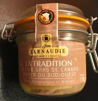 Le foie gras de canard entier du sud-ouest