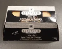 Bloc de foie gras de canard à l'Armagnac et au poivre doux