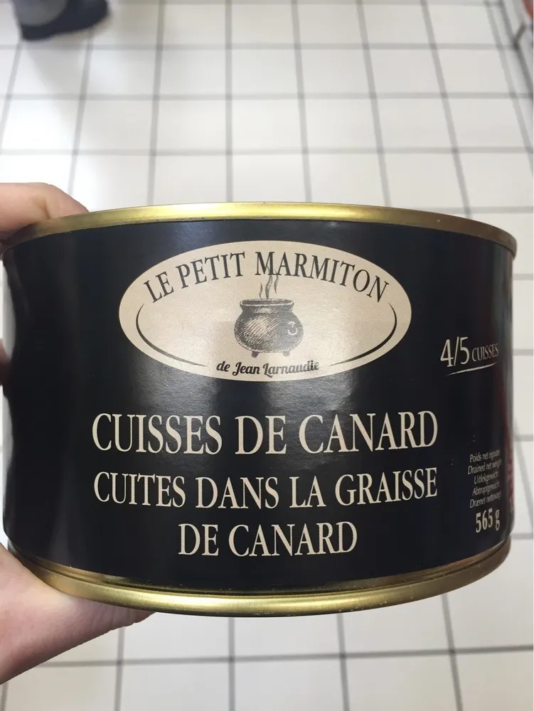 Cuisses de canard confit