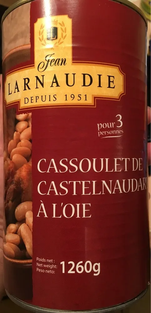 Cassoulet de castelnaudary a l'oie