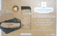 La tradition le foie gras de canard entier du sud-ouest mi-cuit