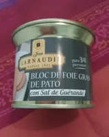 Bloc de Foie Gras de Pato con Sal de Guérande
