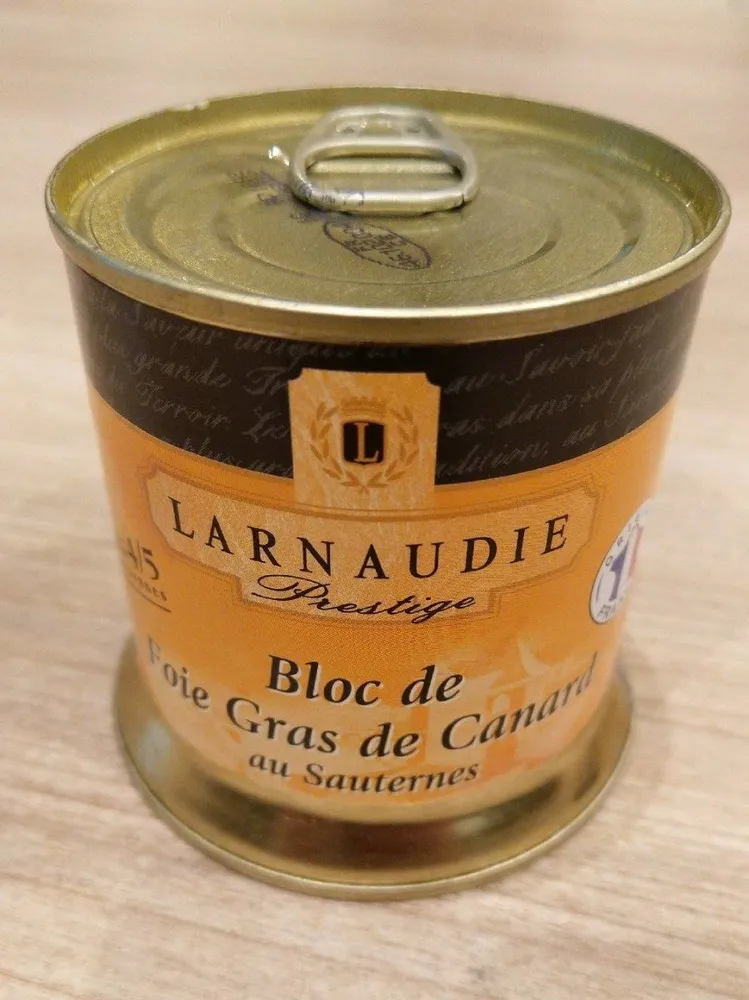 Bloc de foie gras de Canard au Sauternes
