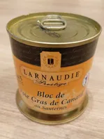 Bloc de foie gras de Canard au Sauternes