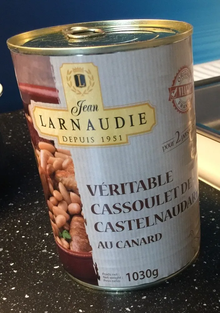 Véritable cassoulet de Castelnaudary au canard
