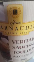 Véritables saucisses de Toulouse aux lentilles