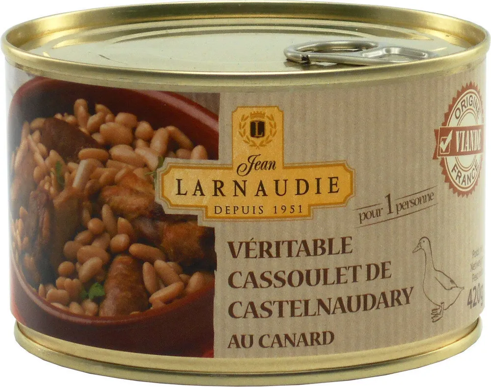 Cassoulet de Castelnaudary au canard
