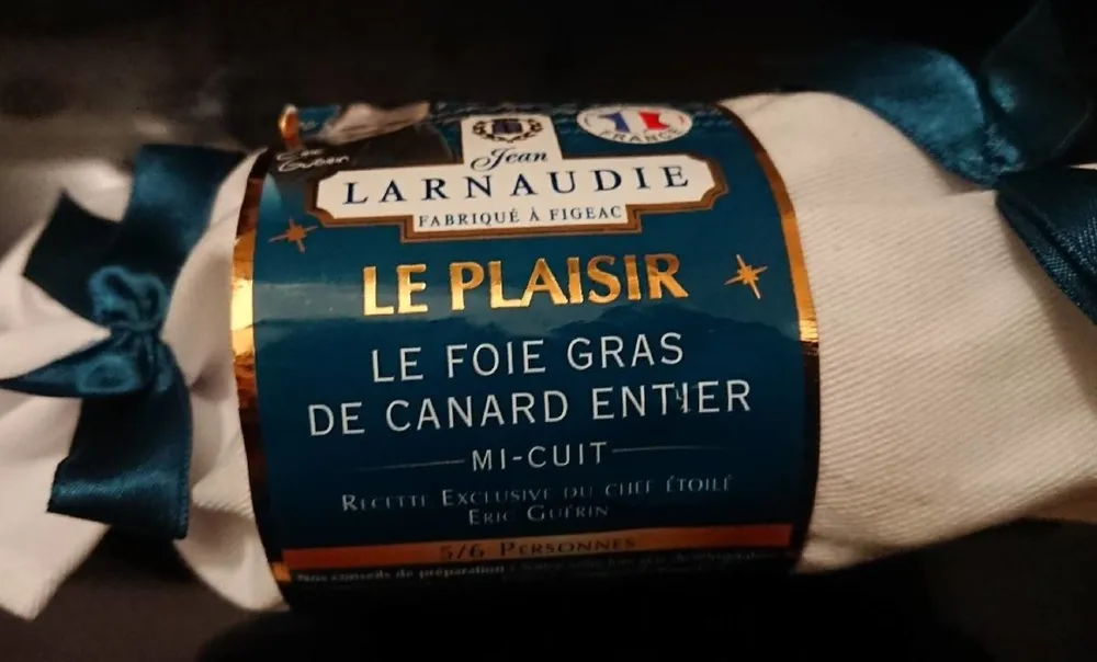 Le foie gras de canard entier Mi cuit