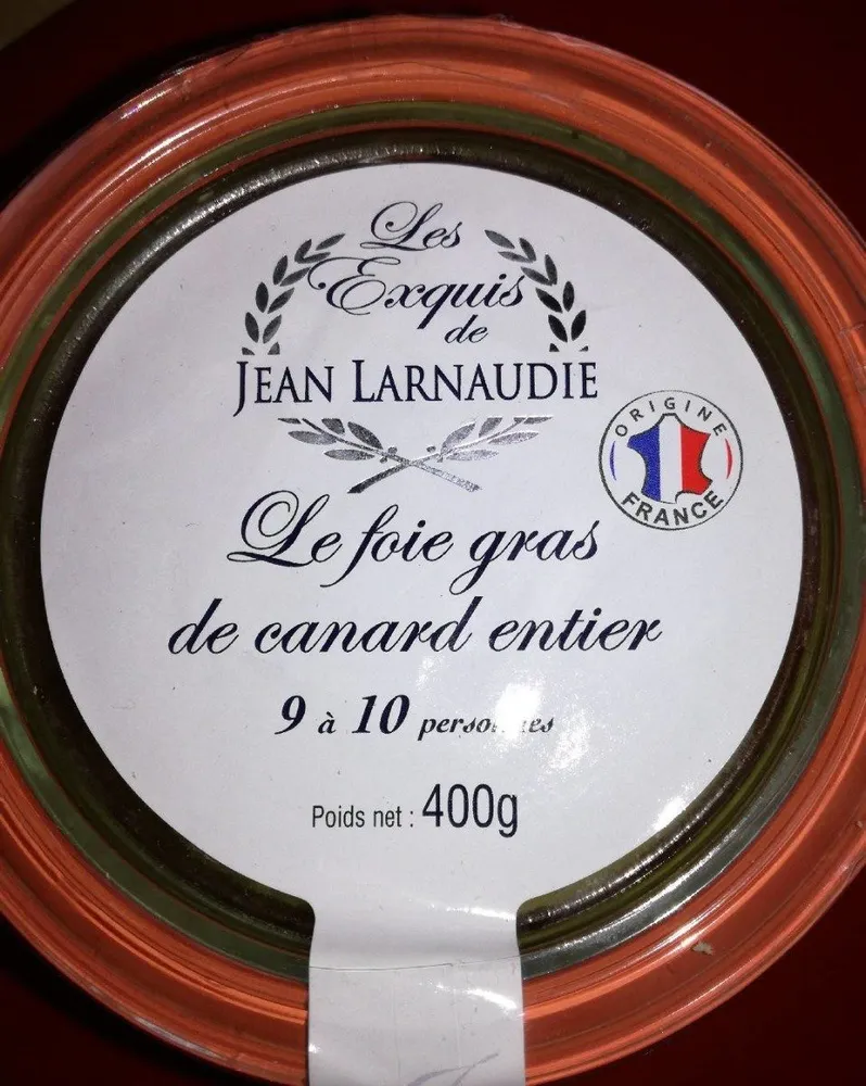 Le foie gras de canard entier