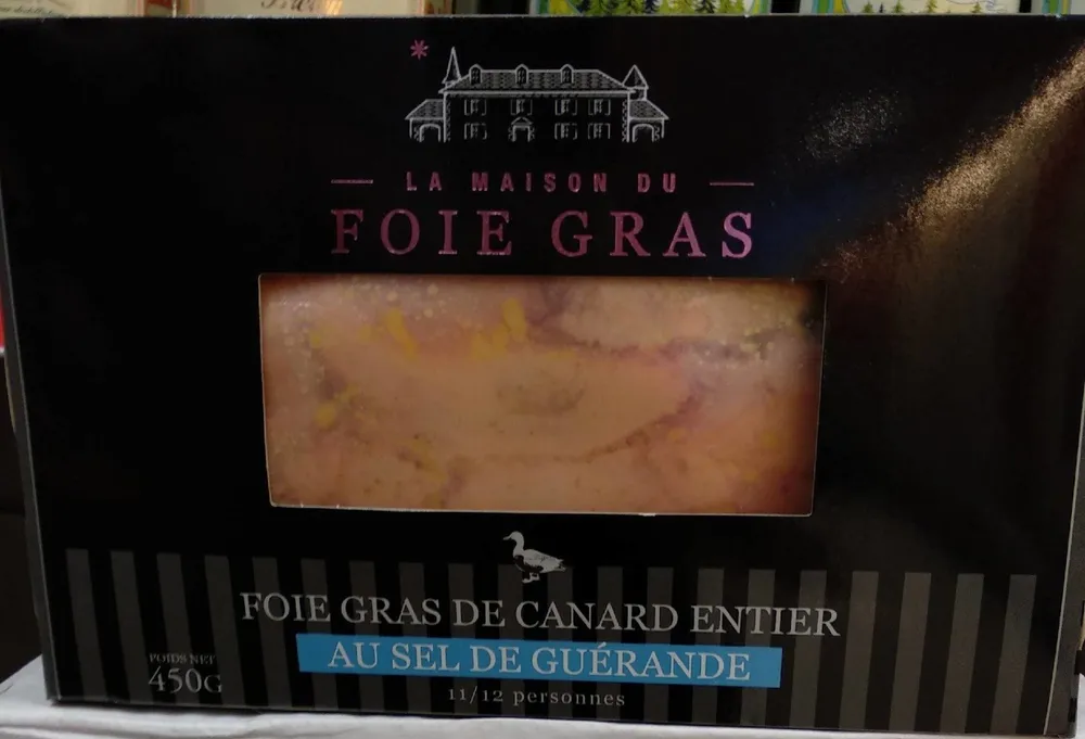 Foie gras de canard entier