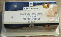 Bloc de fois gras de canard du Sud-Ouest mi-cuit