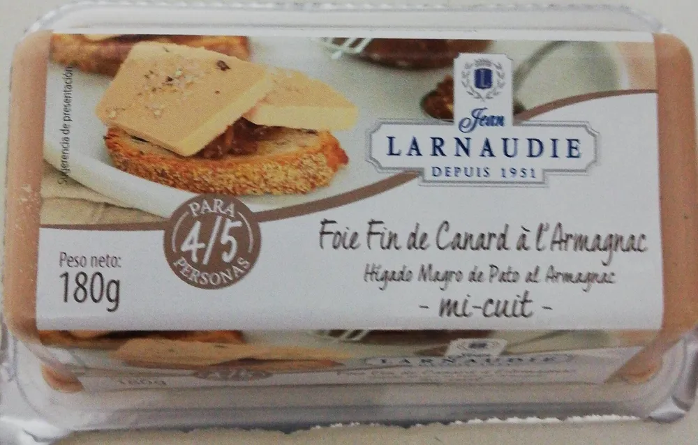 Foie fin de canard