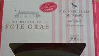 Bloc de foie gras de canard