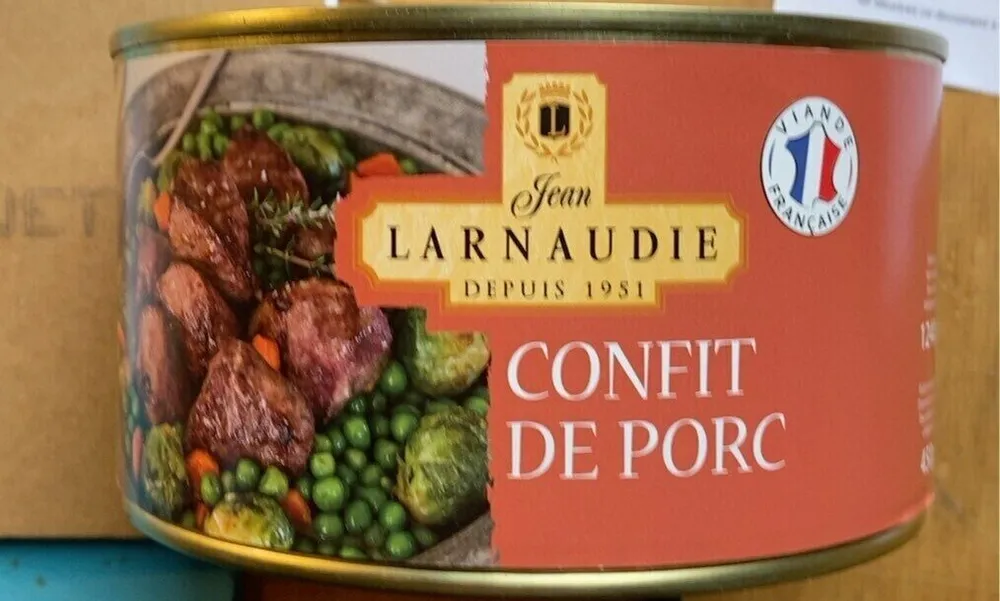 Confit de porc