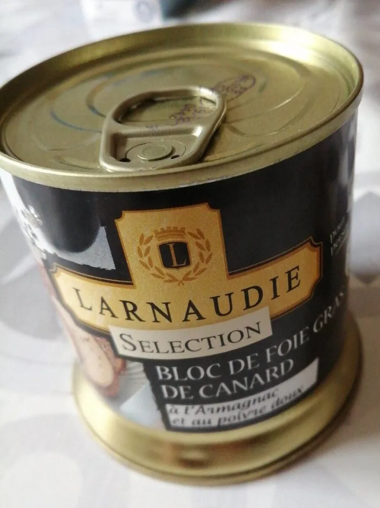 Bloc de foie gras de canard