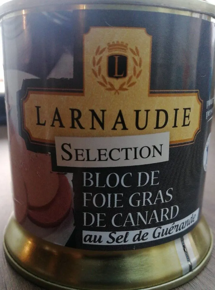 Bloc de foie gras au Sel de Guérande