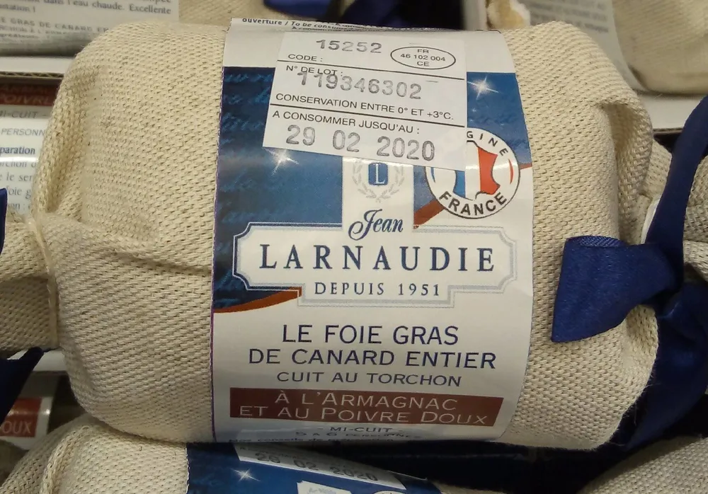 Le foie gras de canard entier