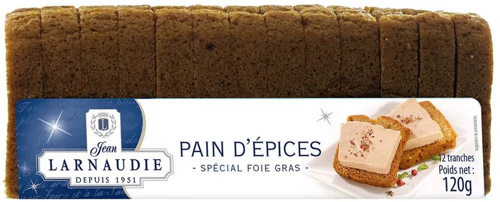 Pain d'épices spécial foie gras