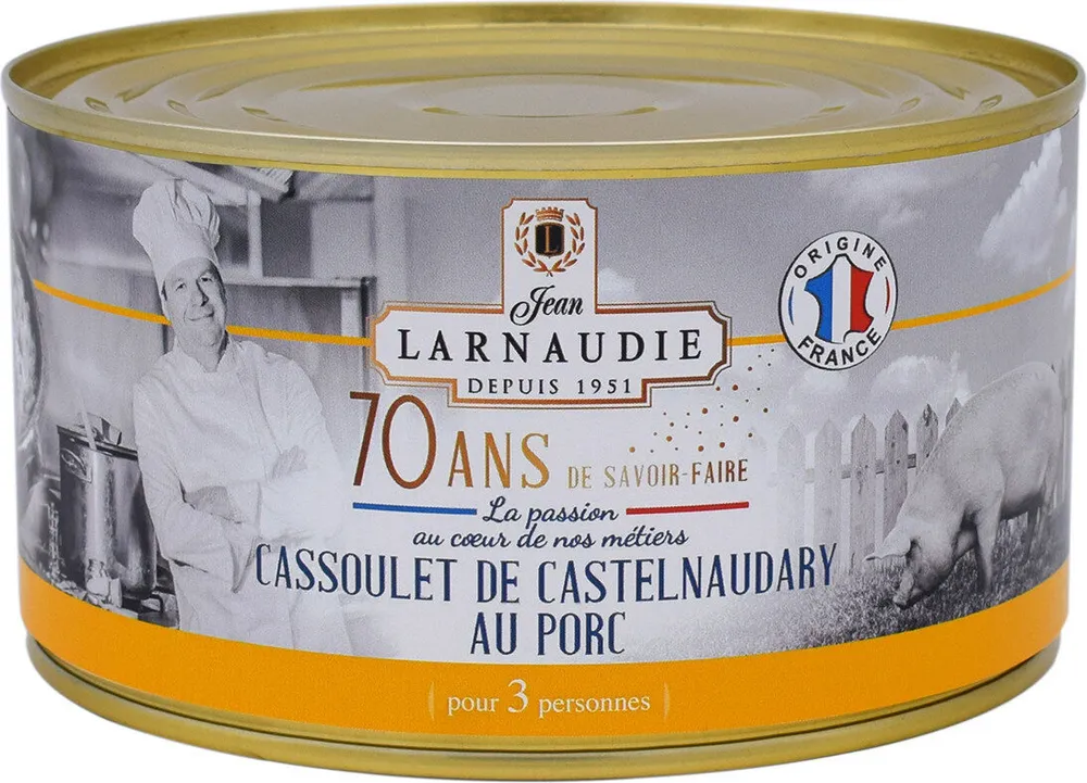 Cassoulet de Castelnaudary au porc