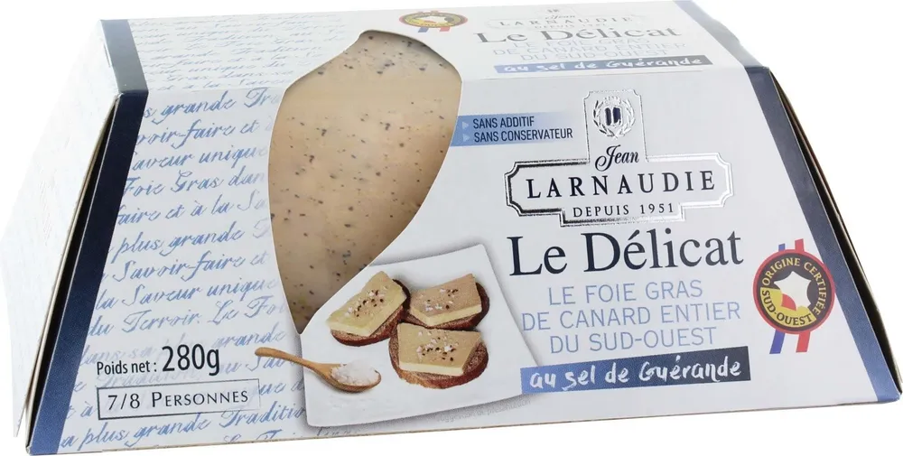 FOIE GRAS DE CANARD ENTIER DU SUD OUEST
