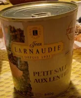 Petit salé aux lentilles