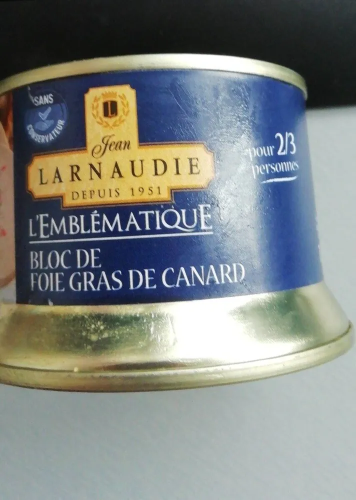 Bloc de foie gras de canard
