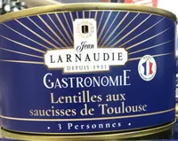 Lentilles aux saucisses de Toulouse