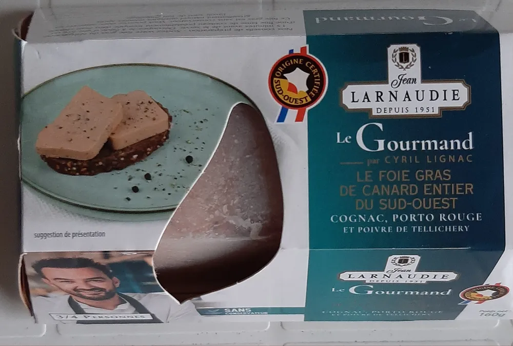 Foie gras de canard entier