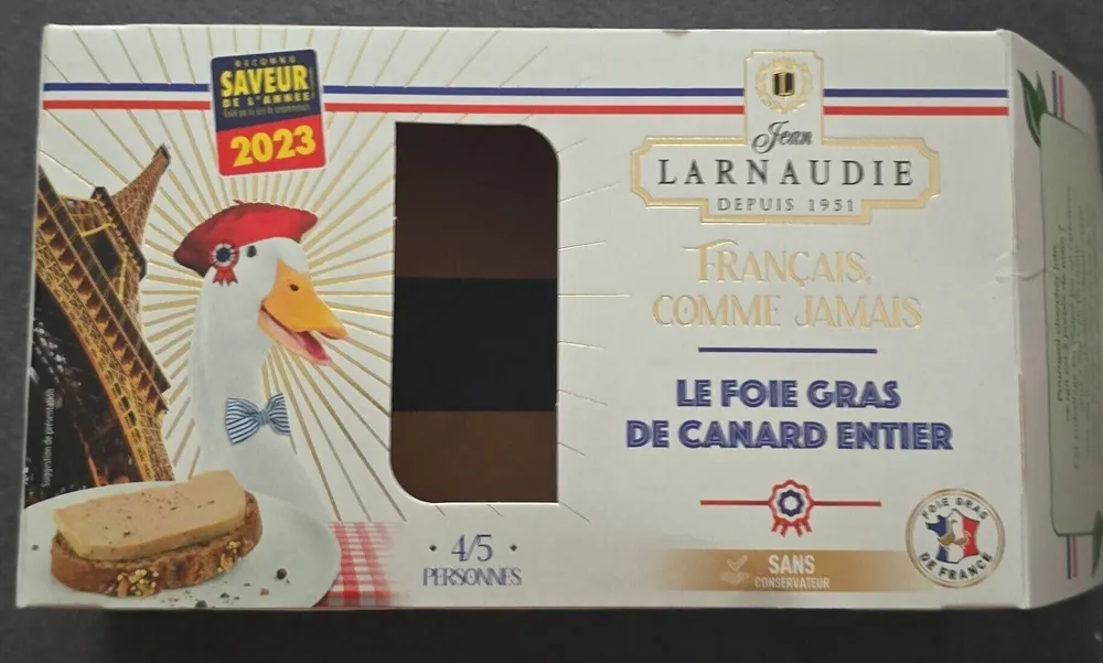 LE FOIE GRAS DE CANARD ENTIER