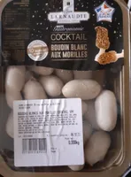 Boudins blancs aux morilles cocktail vpf