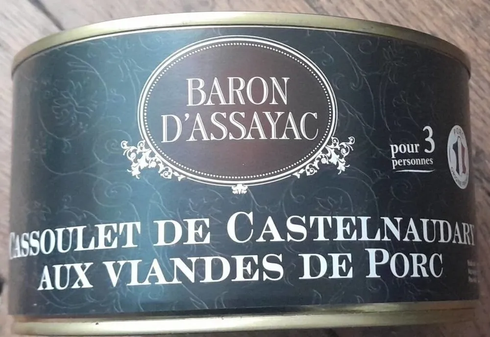 Cassoulet de Castelnaudary aux viandes de porc