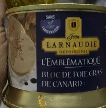 L'Emblématique bloc de foie gras de canard