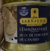L'Emblématique bloc de foie gras de canard