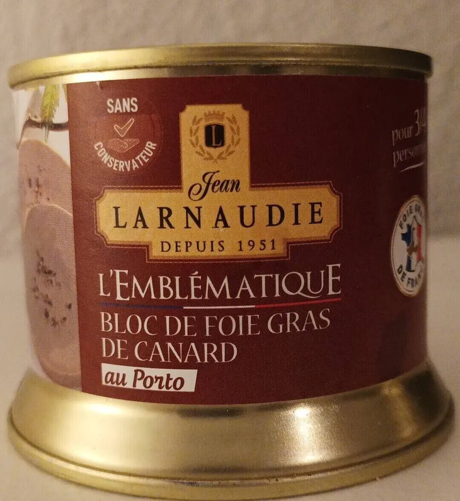 Bloc de foie gras de canard au Porto