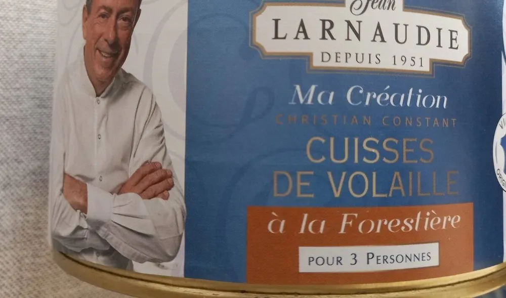 Cuisses de volaille à la forestière