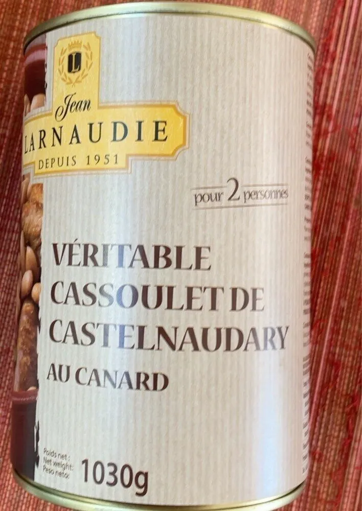 Véritable cassoulet de Castelnaudary au canard