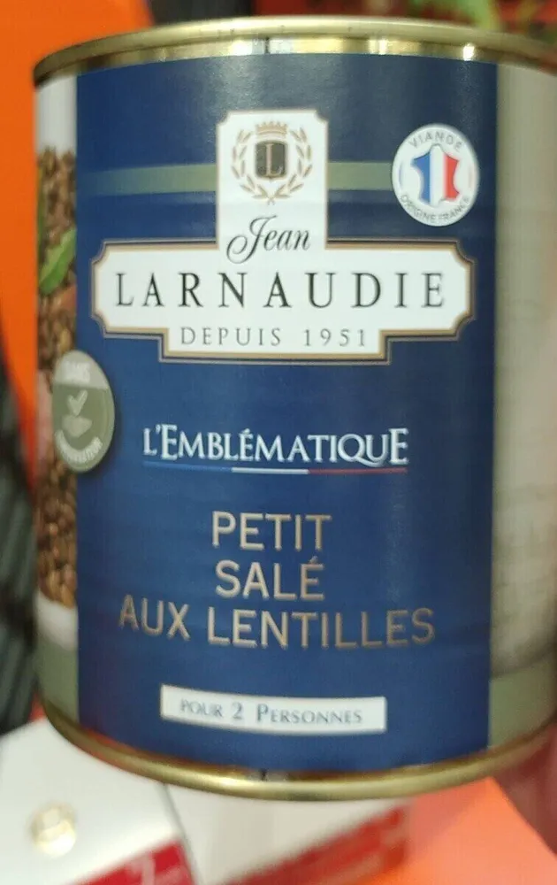 Petit salé aux lentilles