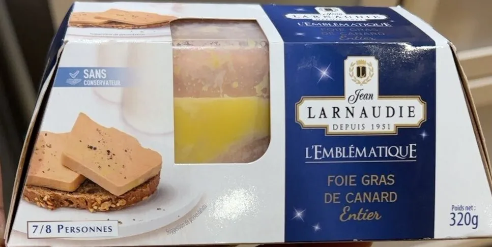 Foie gras de canard entier