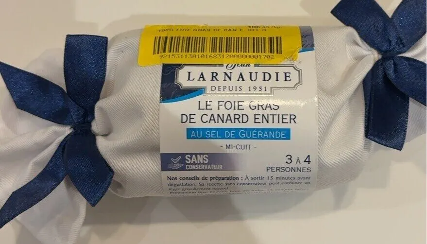 Fois gras de canard entier