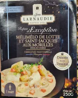 Mélimélo de lotte et Saint-Jacques aux morilles, sauce au chablis