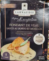 Fondant de veau sauce au Porto et morilles
