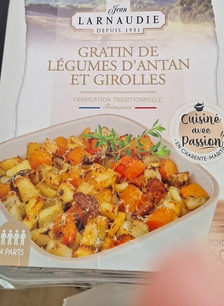Gratin de légumes d'antan
